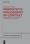 Verde F.  Peripatetic Philosophy in Context